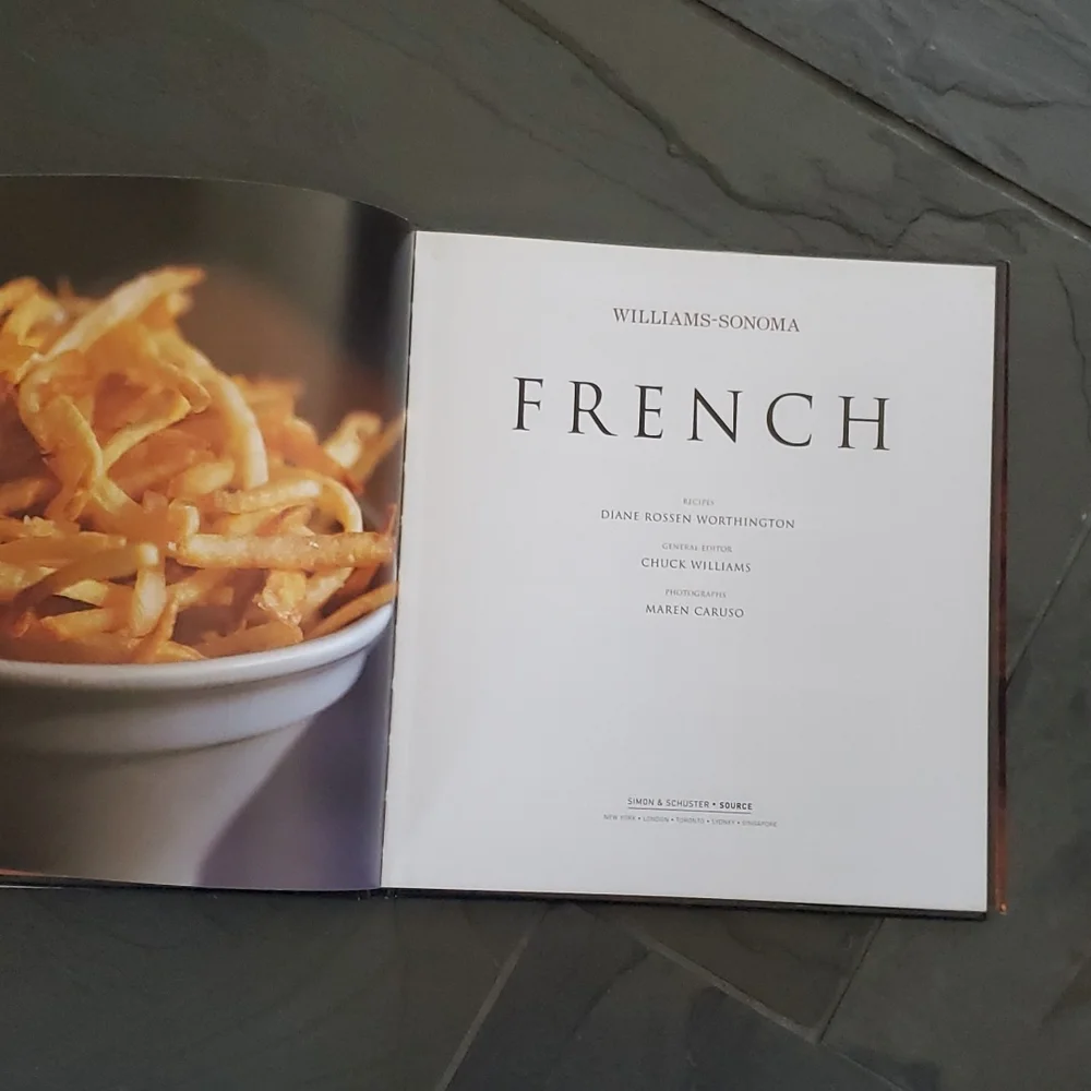 Williams Sonoma Cookbook / French / Kitchen Library